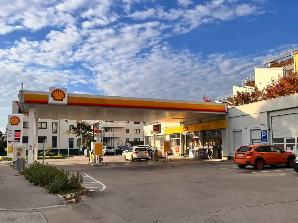 Shell-Station Baden